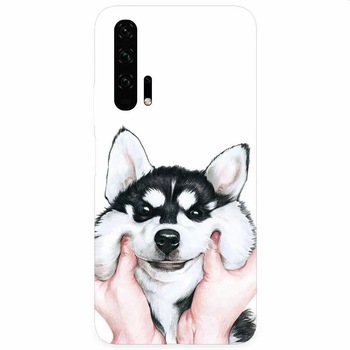 Husa silicon pentru Honor 20 Pro, Cute Dog 1 Husa silicon pentru Honor 20 Pro, Cute Dog 1