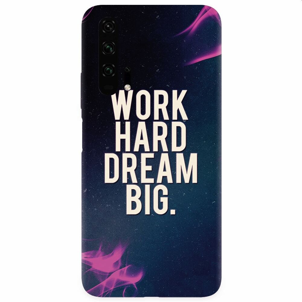Husa silicon pentru Honor 20 Pro, Dream Big