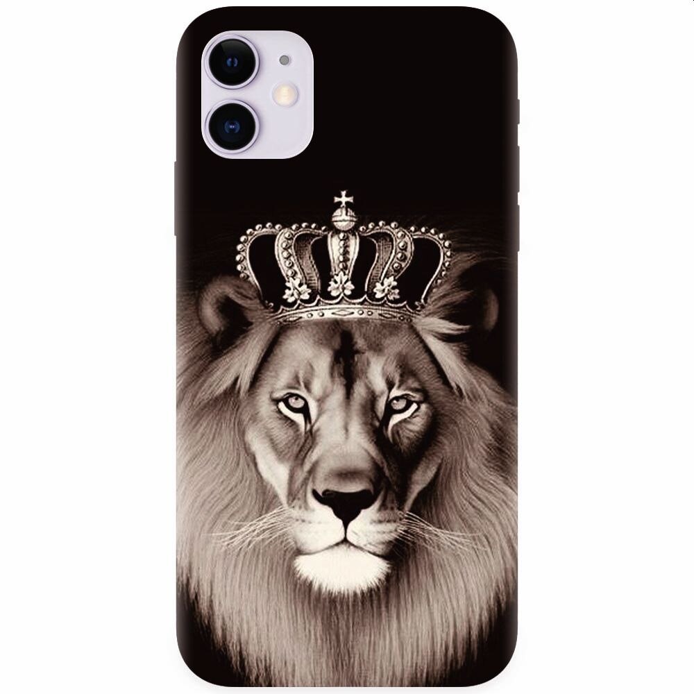 Husa silicon pentru Apple Iphone 11, Lion King