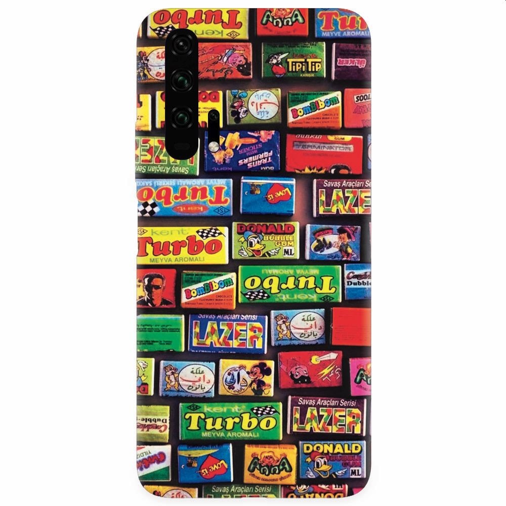 Husa silicon pentru Honor 20 Pro, Chewing Gum Turbo