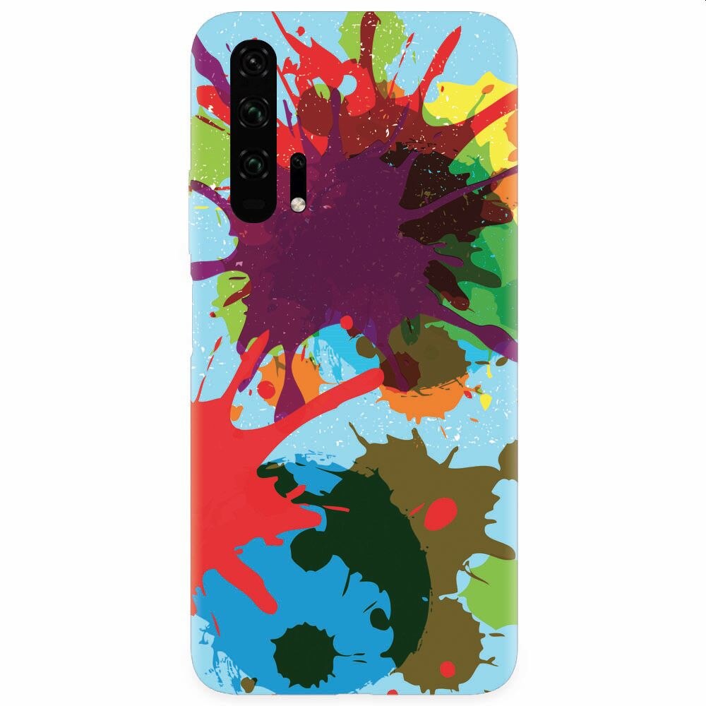Husa silicon pentru Honor 20 Pro, Holi Splash
