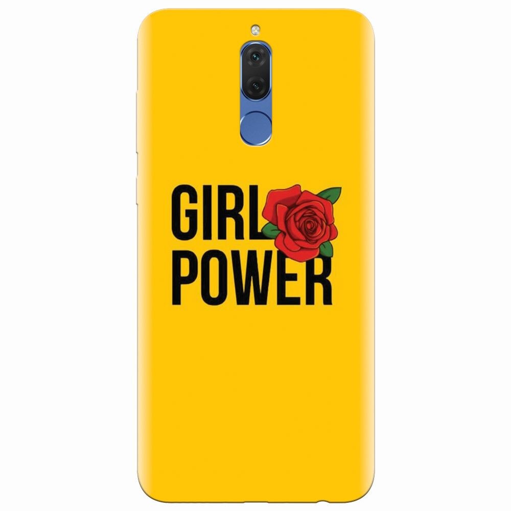 Husa silicon pentru Huawei Mate 10 Lite, Girl Power