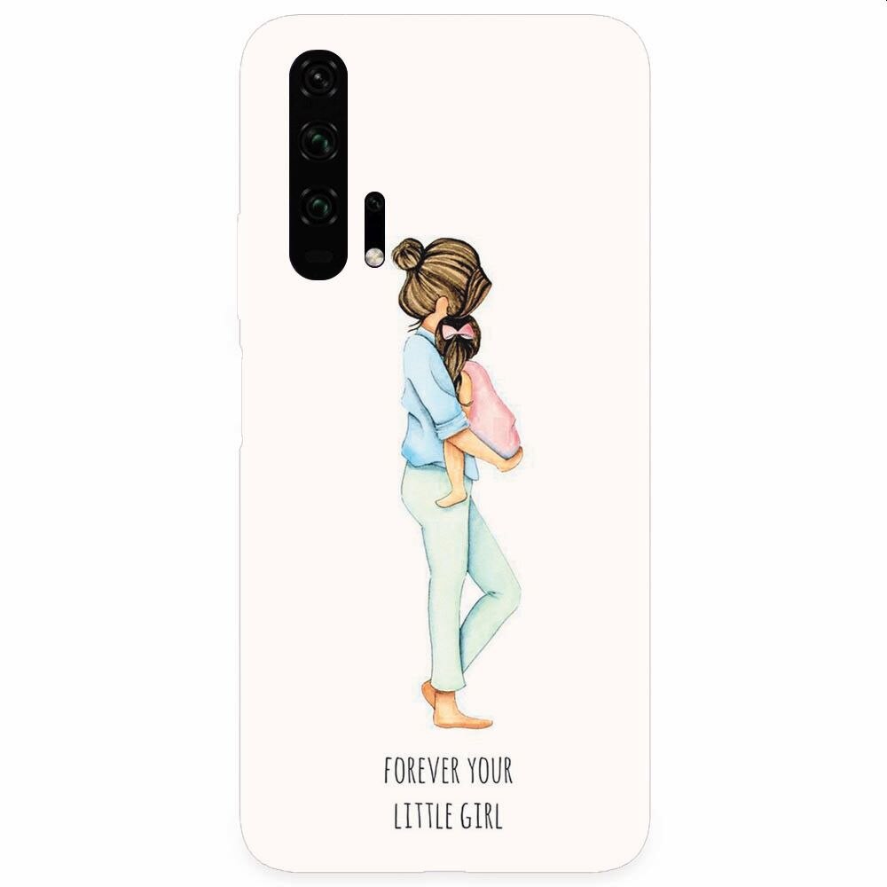 Husa silicon pentru Honor 20 Pro, Forever Little Girl