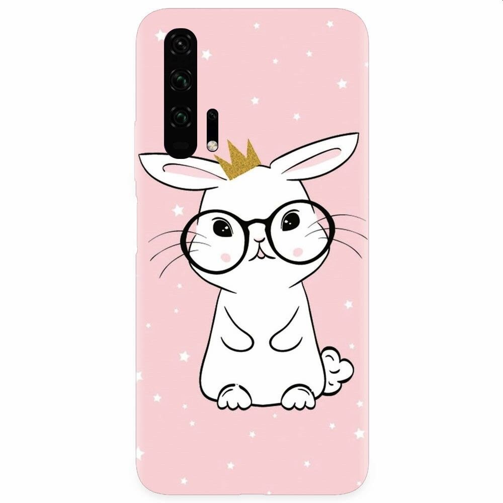 Husa silicon pentru Honor 20 Pro, Cute Rabbit