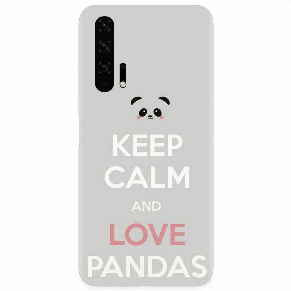 Husa silicon pentru Honor 20 Pro, Panda Phone