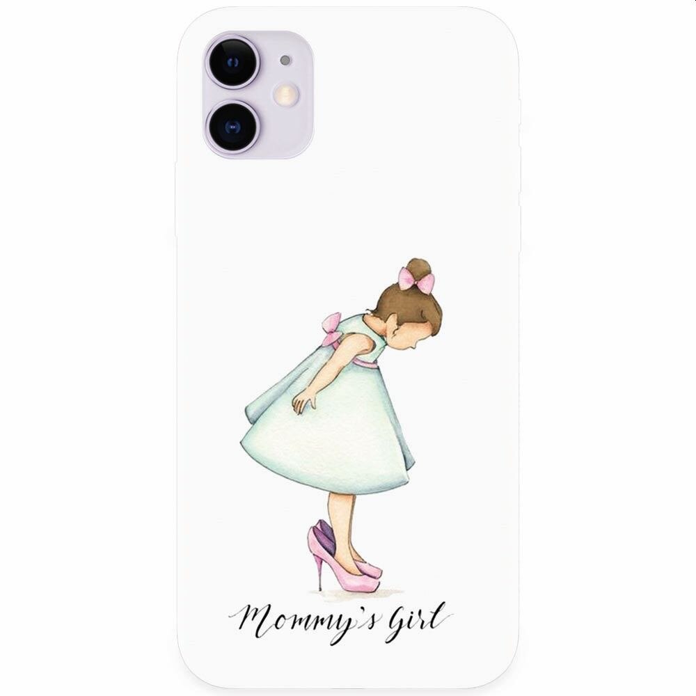 Husa silicon pentru Apple Iphone 11, Mommy's Girl