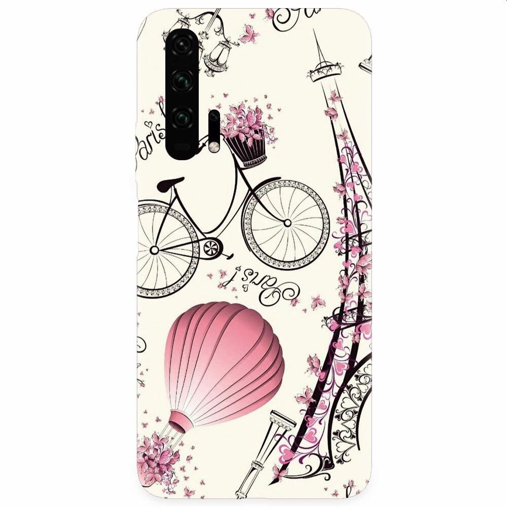 Husa silicon pentru Honor 20 Pro, Paris