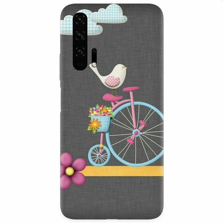 Силиконов кейс съвместим с Honor 20 Pro, Bird