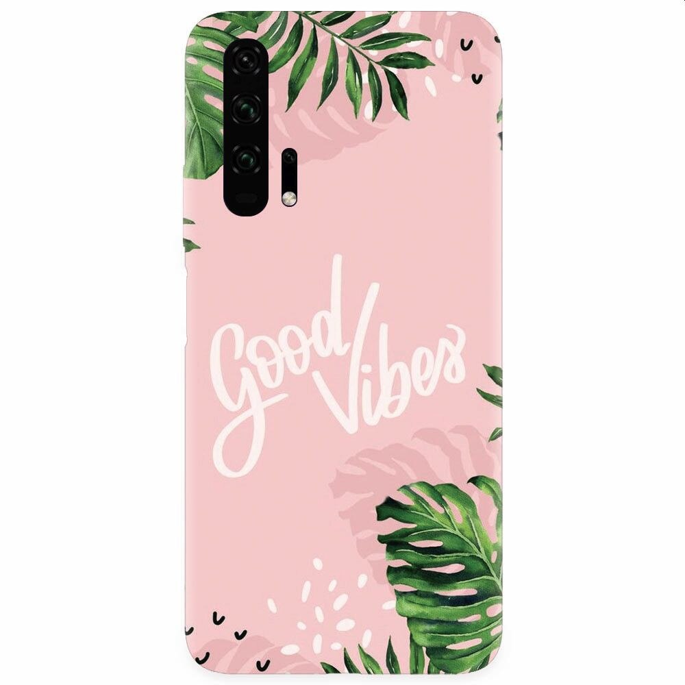 Husa silicon pentru Honor 20 Pro, Good Vibes