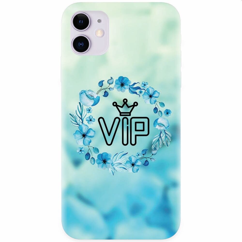 Husa silicon pentru Apple Iphone 11, VIP Qeen