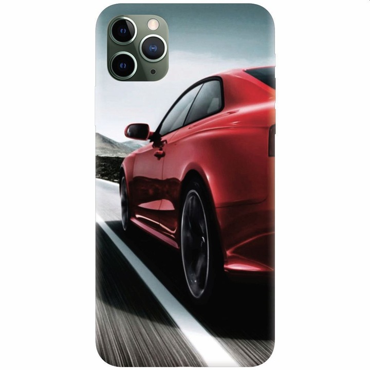 Силиконов калъф за Apple Iphone 11 Pro, Car On Road