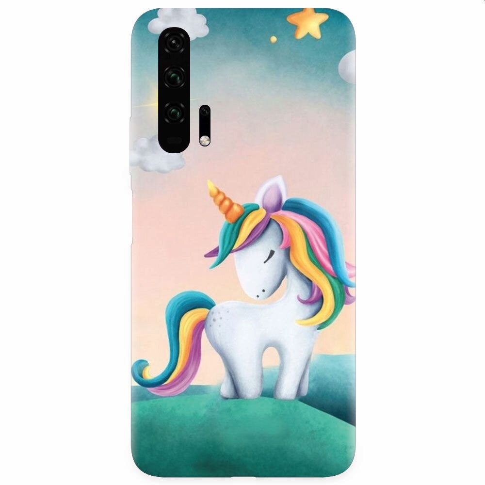 Husa silicon pentru Honor 20 Pro, Magic Unicorn