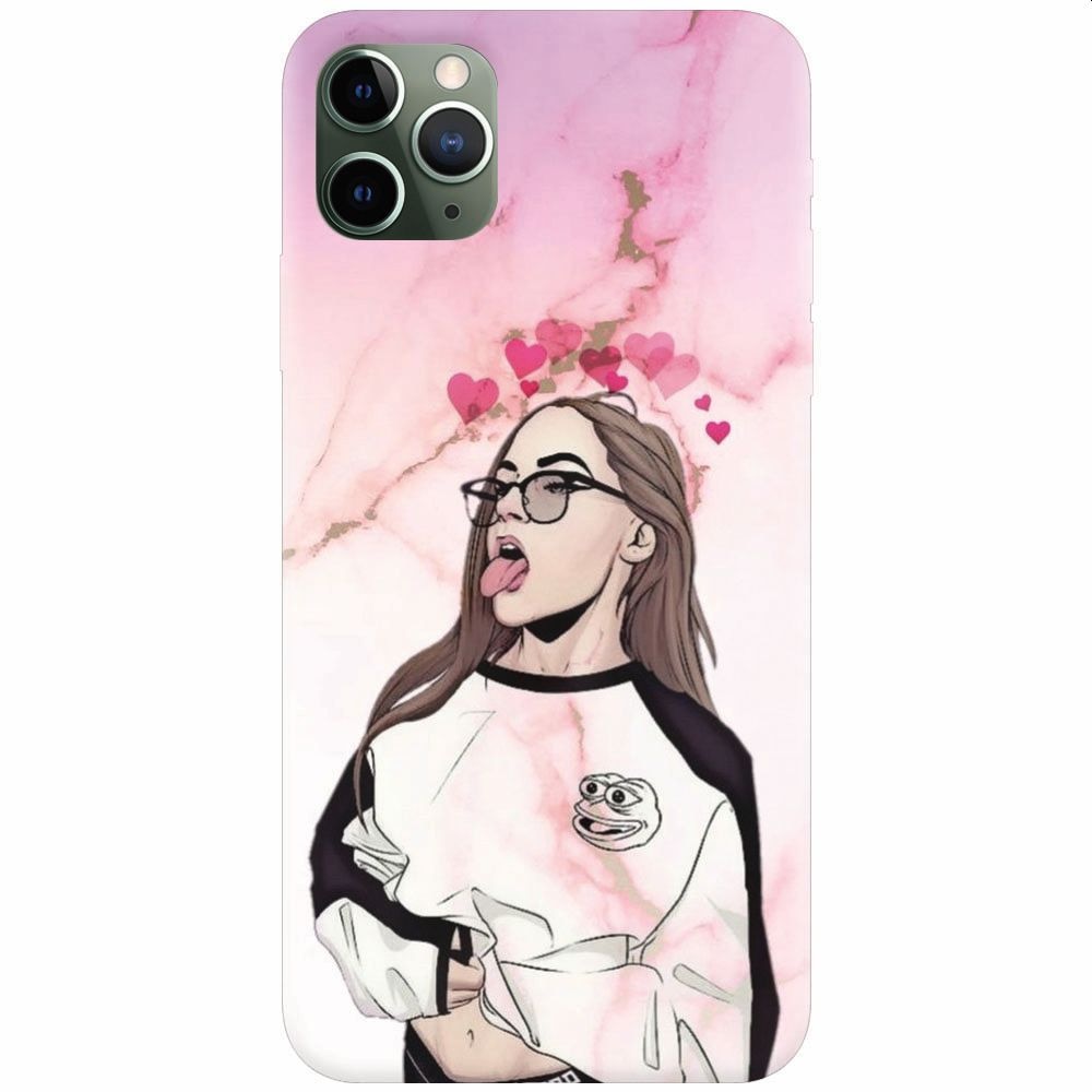 Husa silicon pentru Apple Iphone 11 Pro Max, Bad Girl