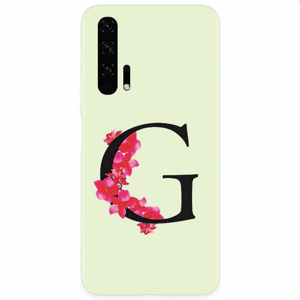 Husa silicon pentru Honor 20 Pro, Litera G