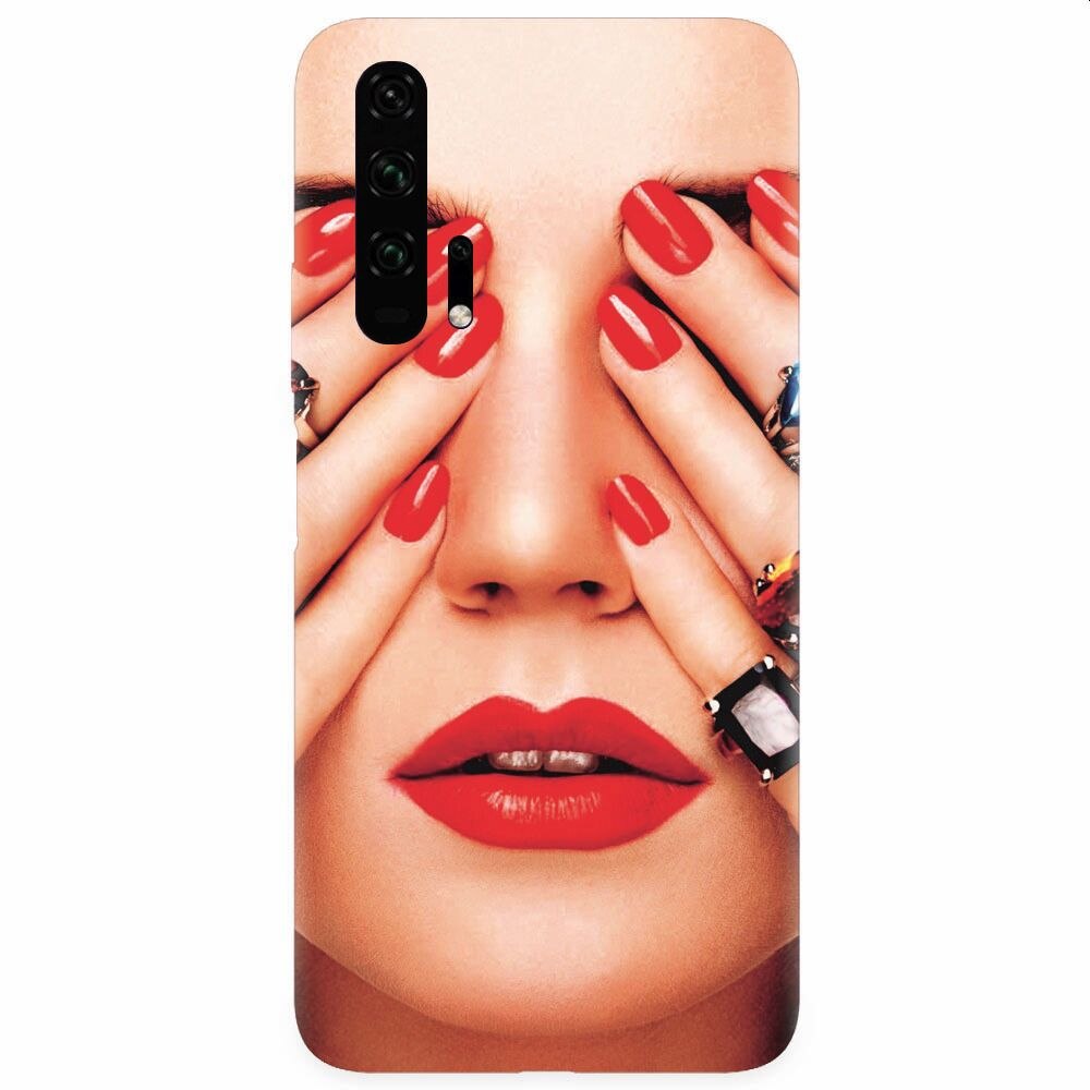 Husa silicon pentru Honor 20 Pro, Rings On All Fingers