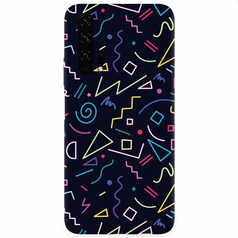 Husa silicon pentru Honor 20 Pro, Signs