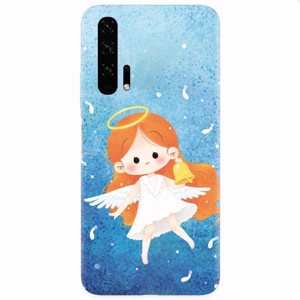 Husa silicon pentru Honor 20 Pro, Cute Angel