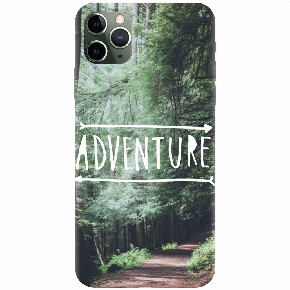 Husa silicon pentru Apple Iphone 11 Pro Max, Adventure Forest Path