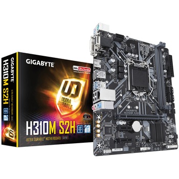 Placa de baza GIGABYTE H310M-S2H, Socket 1151 (300 Series), 2 x DDR4 Placa de baza GIGABYTE H310M-S2H, Socket 1151 (300 Series), 2 x DDR4