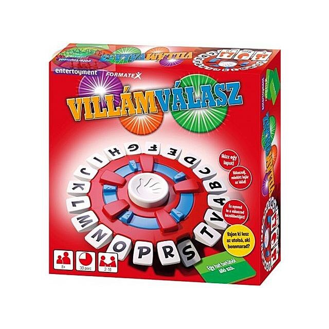 Joc de societate Flair Toys Raspuns fulger in limba maghiara