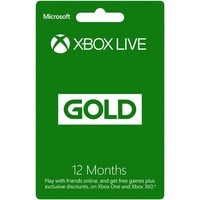 Joc Gold Card Xbox 360 Live 12 Months pentru Xbox360