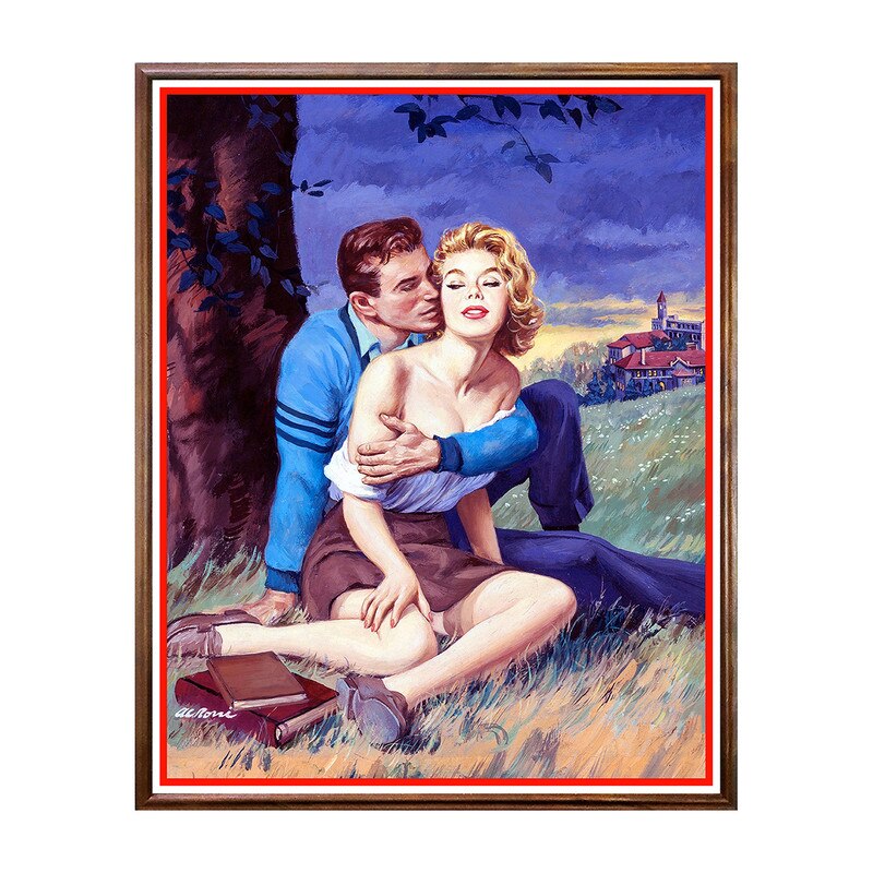 Tablou Poster, Pulp Cover Art - PCA-002, 40 x 50 cm