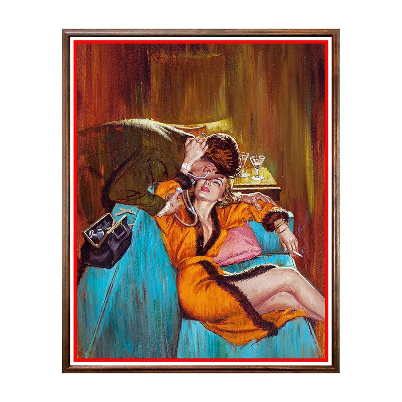 Tablou Poster, Pulp Cover Art - PCA-001, 40 x 50 cm