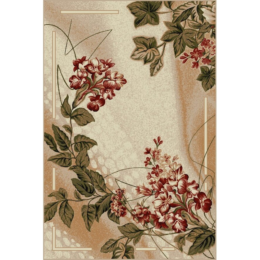 Covor Clasic, Lotos 1511, Bej, 200x300 cm, 1800 gr/mp, 2x3 m Multicolor 200.00000000x300.00000000