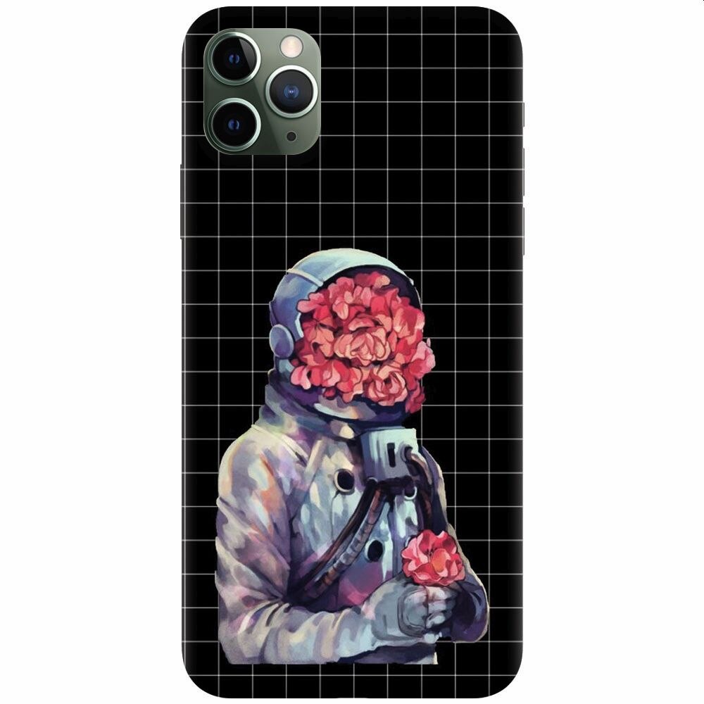 Husa silicon pentru Apple Iphone 11 Pro Max, Astronaut Love