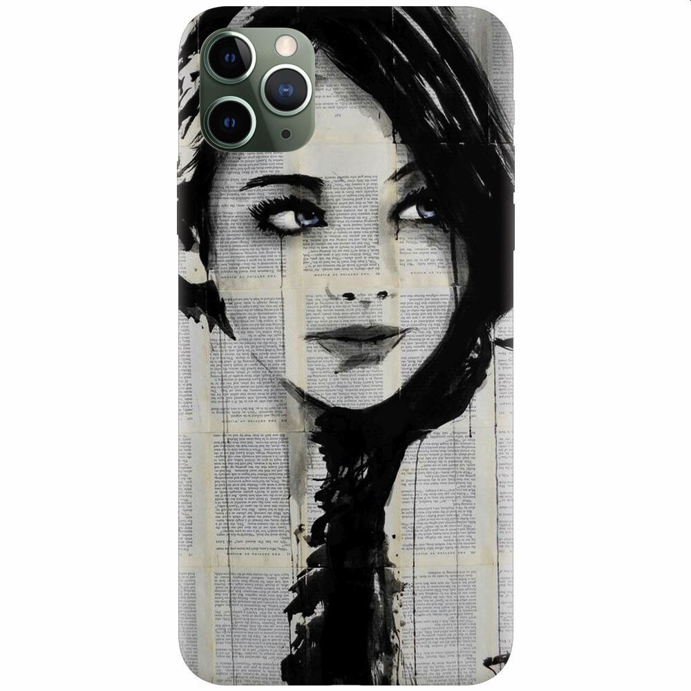 Husa silicon pentru Apple Iphone 11 Pro Max, Blue Eyes