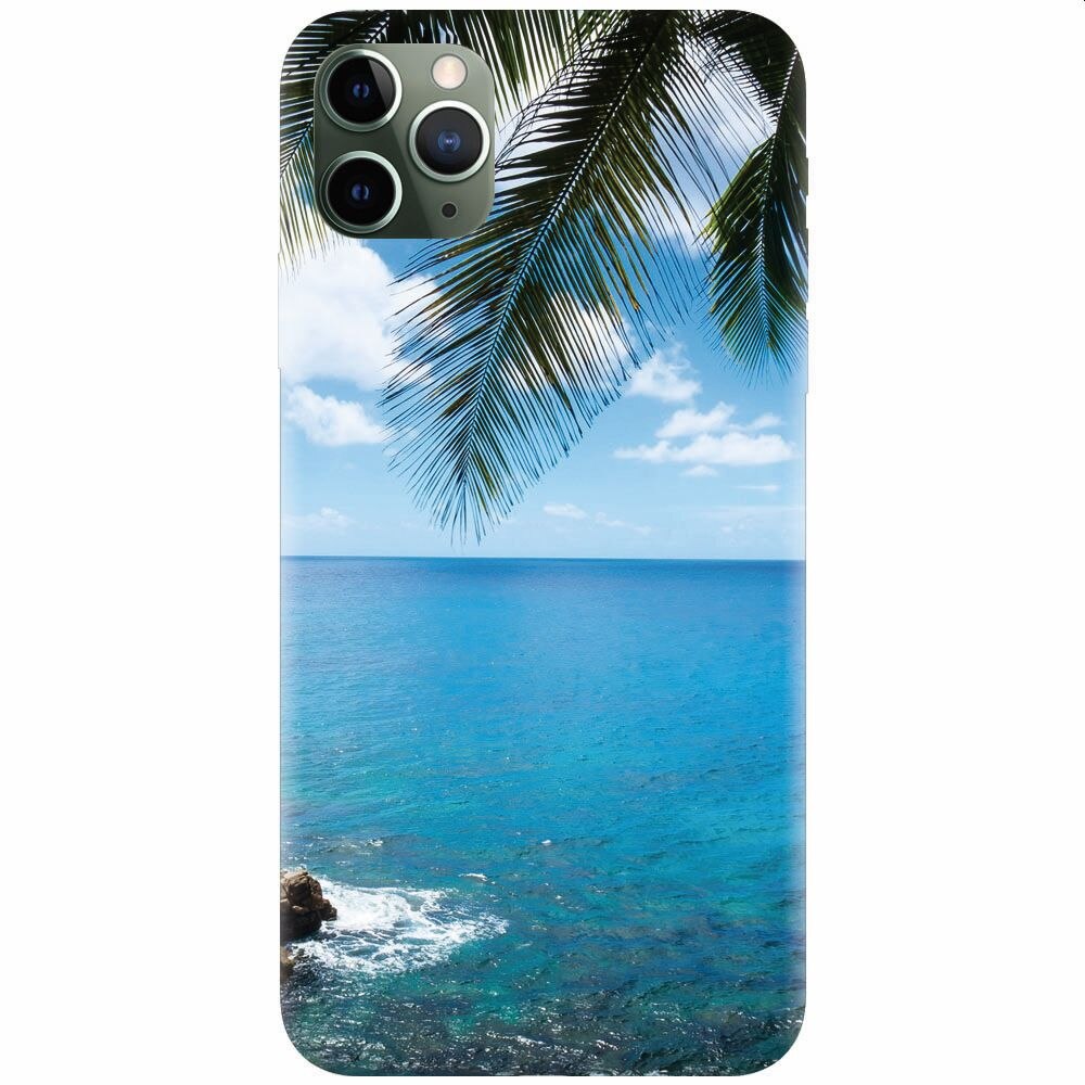 Husa silicon pentru Apple Iphone 11 Pro Max, Coastline