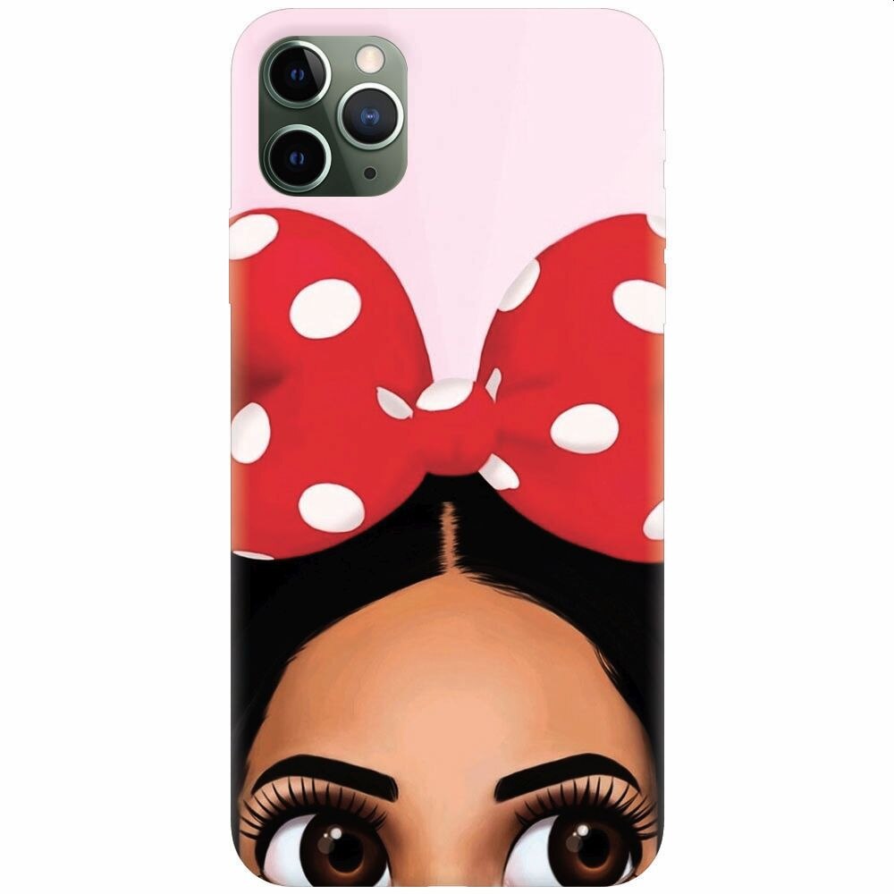 Husa silicon pentru Apple Iphone 11 Pro Max, Anime Art Girl