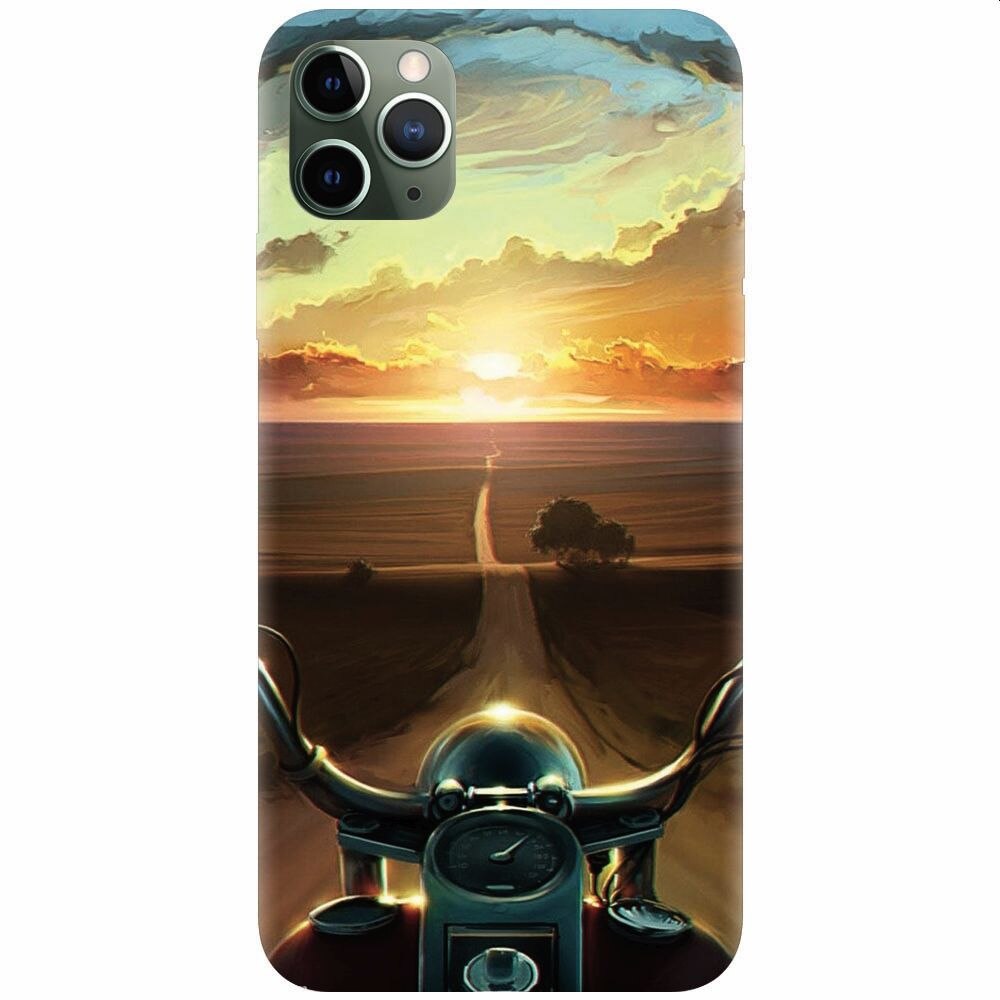 Husa silicon pentru Apple Iphone 11 Pro Max, Country Road