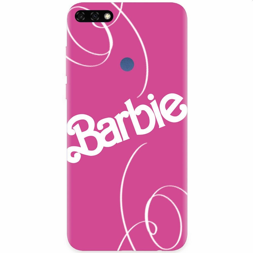 Husa silicon pentru Honor 7C, Barbie