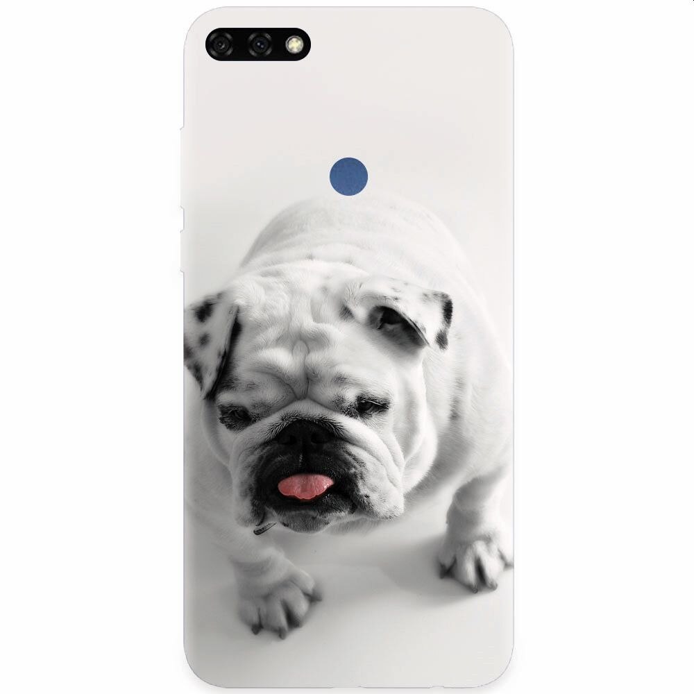 Husa silicon pentru Honor 7C, Pretty Doggy