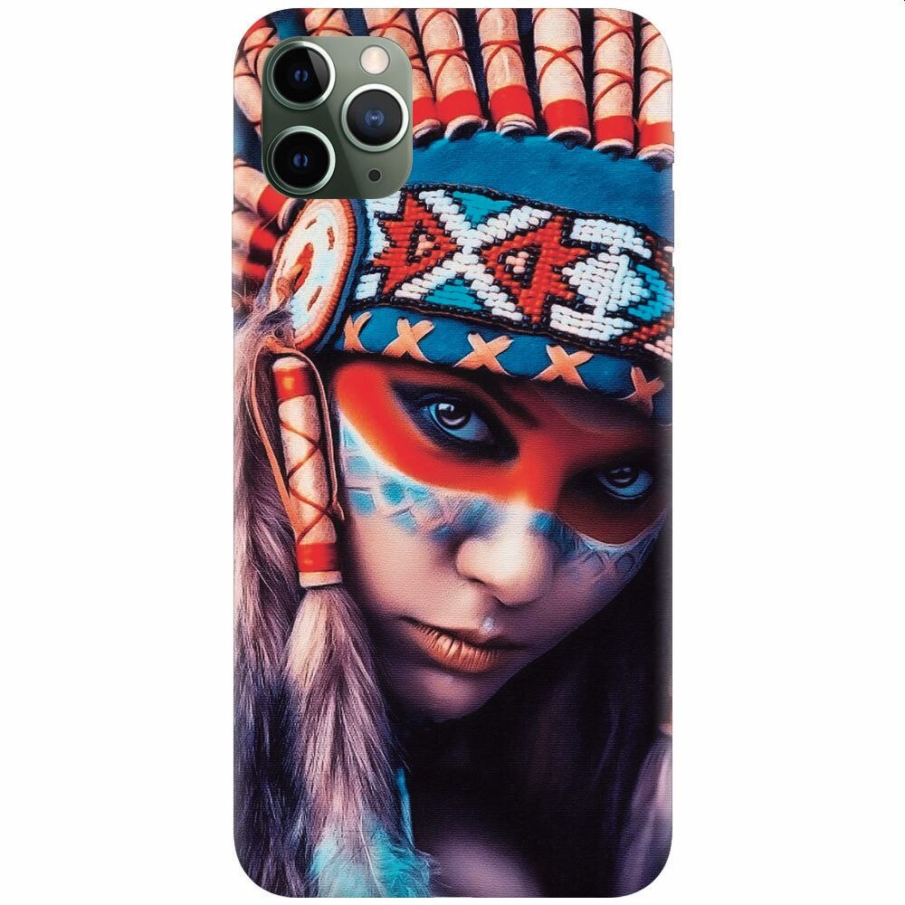 Husa silicon pentru Apple Iphone 11 Pro Max, Attractive Girl Model