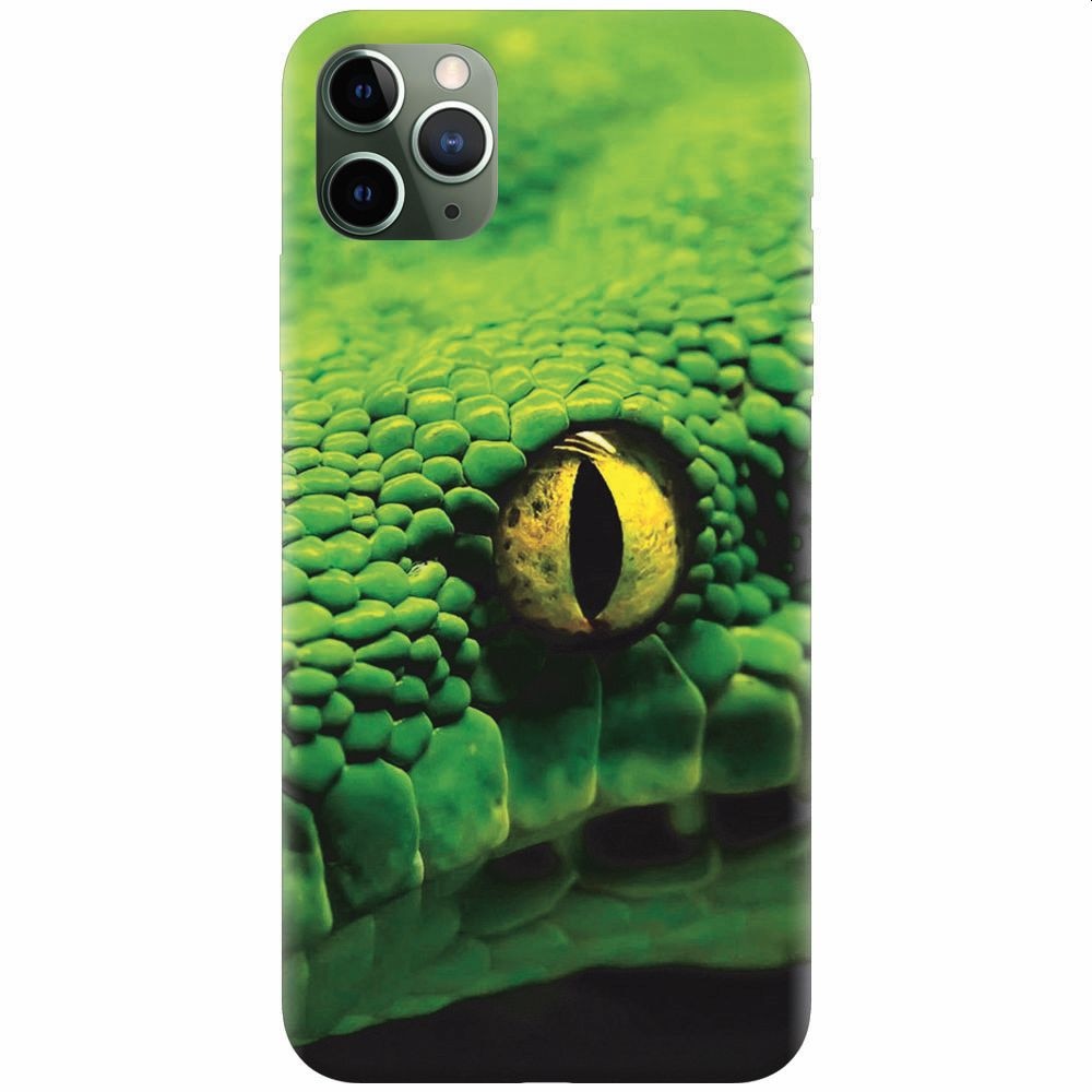 Husa silicon pentru Apple Iphone 11 Pro Max, Animal Eye