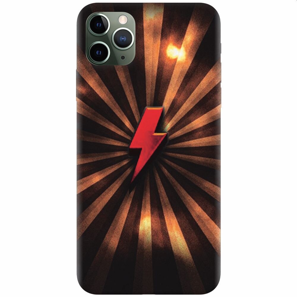 Husa silicon pentru Apple Iphone 11 Pro Max, Abstract Supers