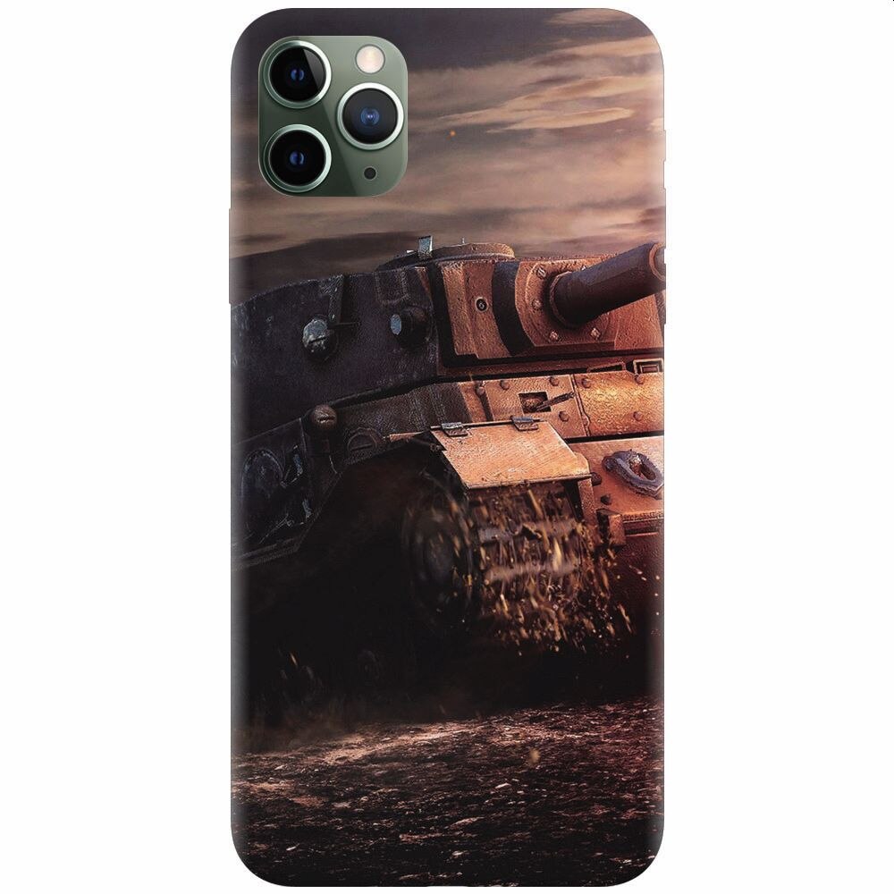 Husa silicon pentru Apple Iphone 11 Pro Max, ARL Tank Of Military