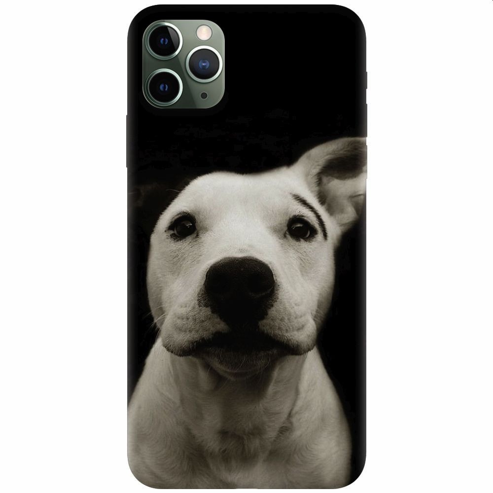 Husa silicon pentru Apple Iphone 11 Pro Max, Funny Dog