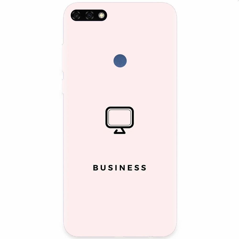 Husa silicon pentru Honor 7C, Business