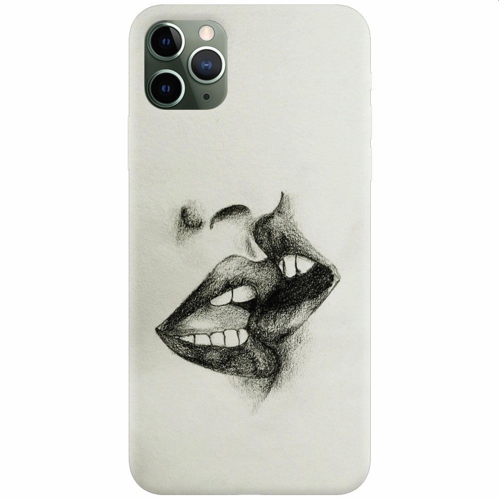 Husa silicon pentru Apple Iphone 11 Pro Max, Kiss