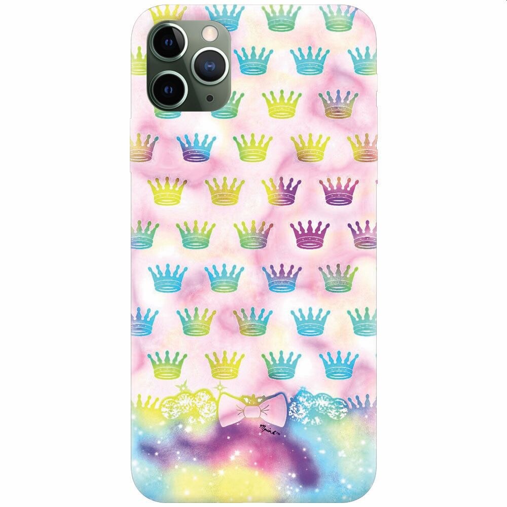 Husa silicon pentru Apple Iphone 11 Pro Max, Girly Plus