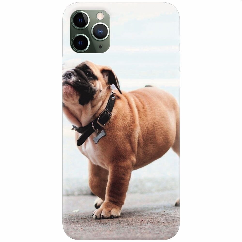Husa silicon pentru Apple Iphone 11 Pro, Little Dog Puppy Animal