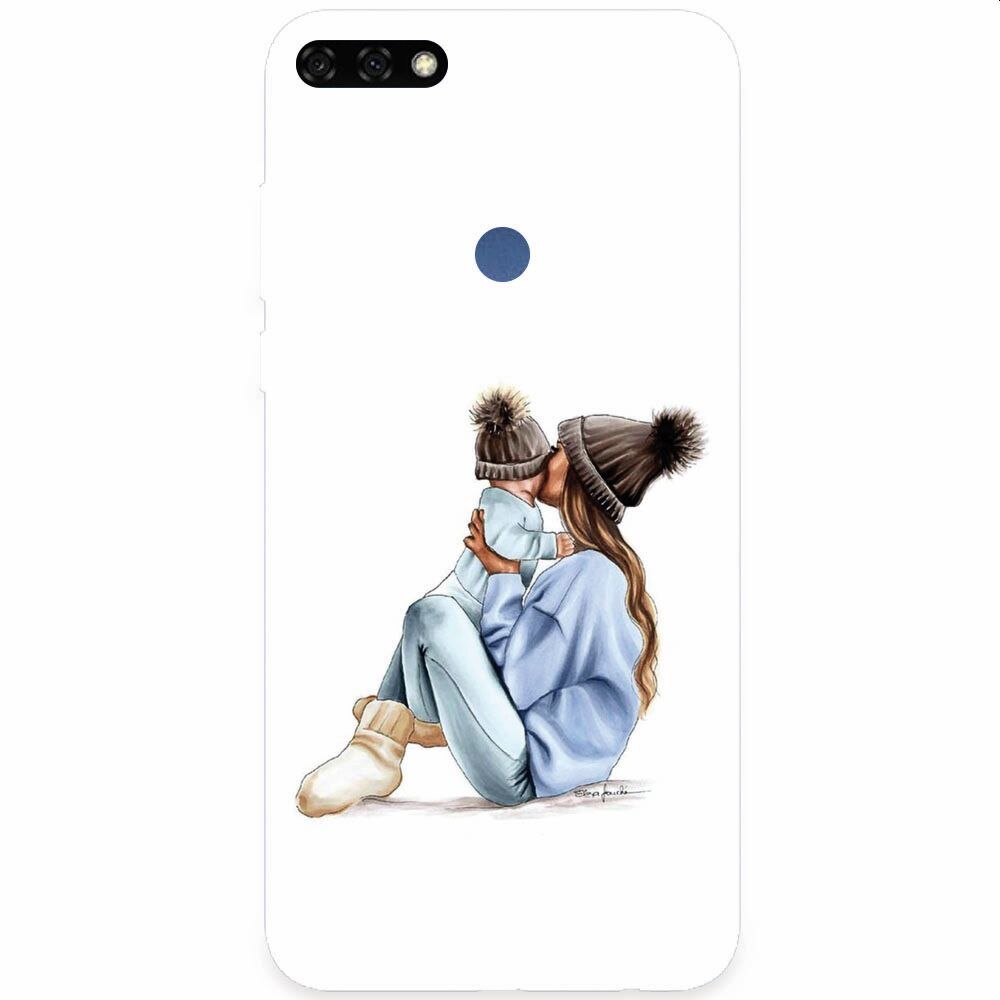 Husa silicon pentru Honor 7C, Goodnights