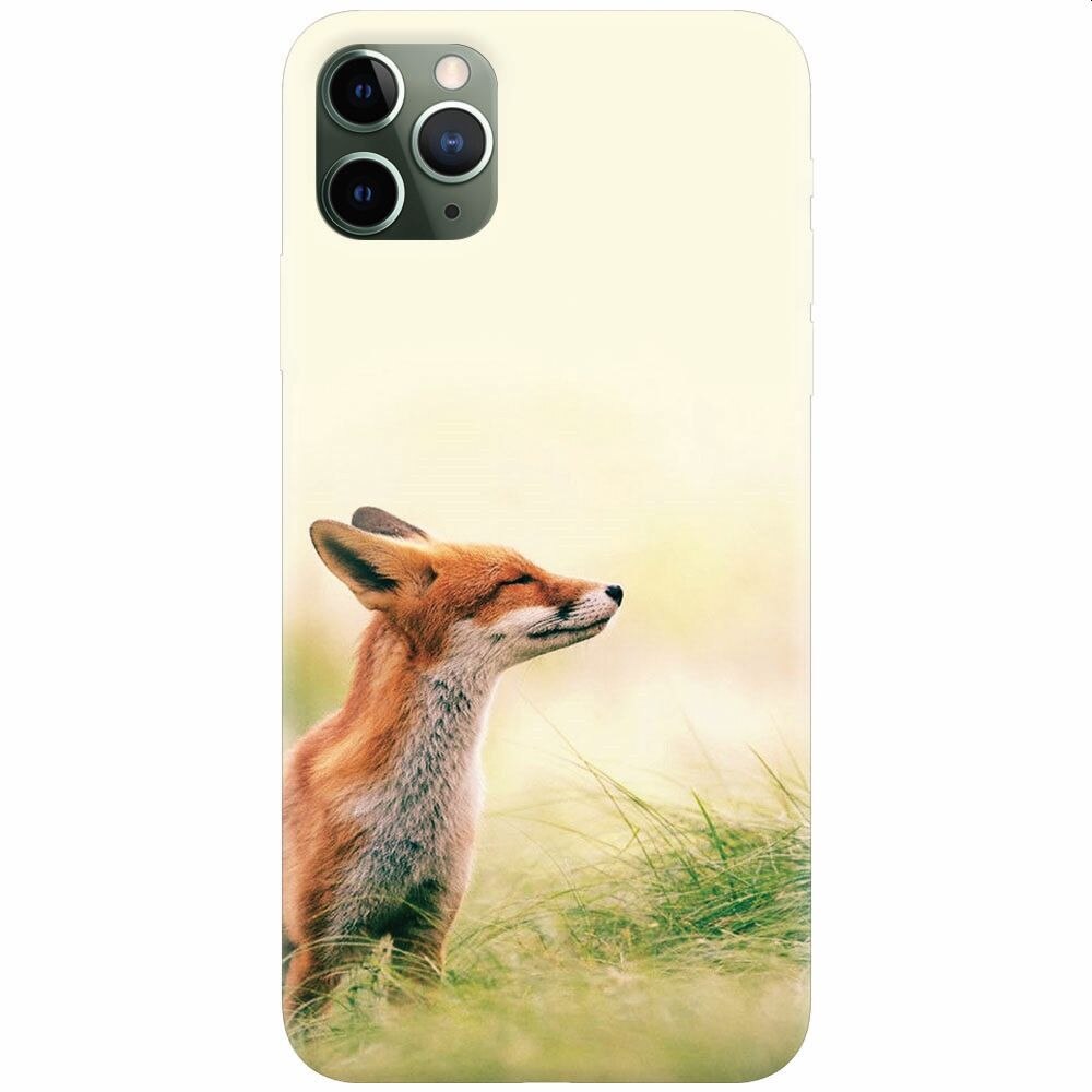 Husa silicon pentru Apple Iphone 11 Pro Max, Fox Scenting Breeze