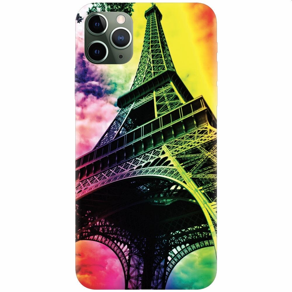Husa silicon pentru Apple Iphone 11 Pro, Eiffel Tower 002