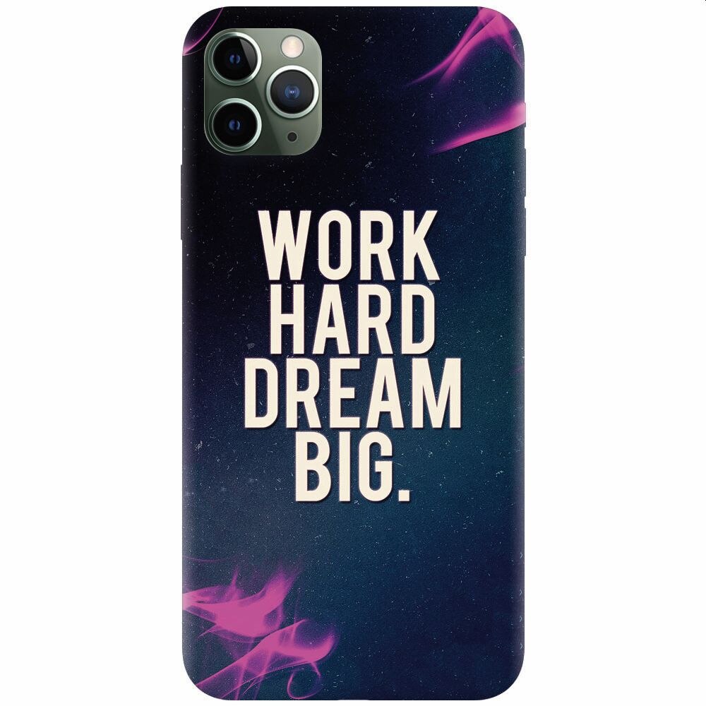Husa silicon pentru Apple Iphone 11 Pro, Dream Big