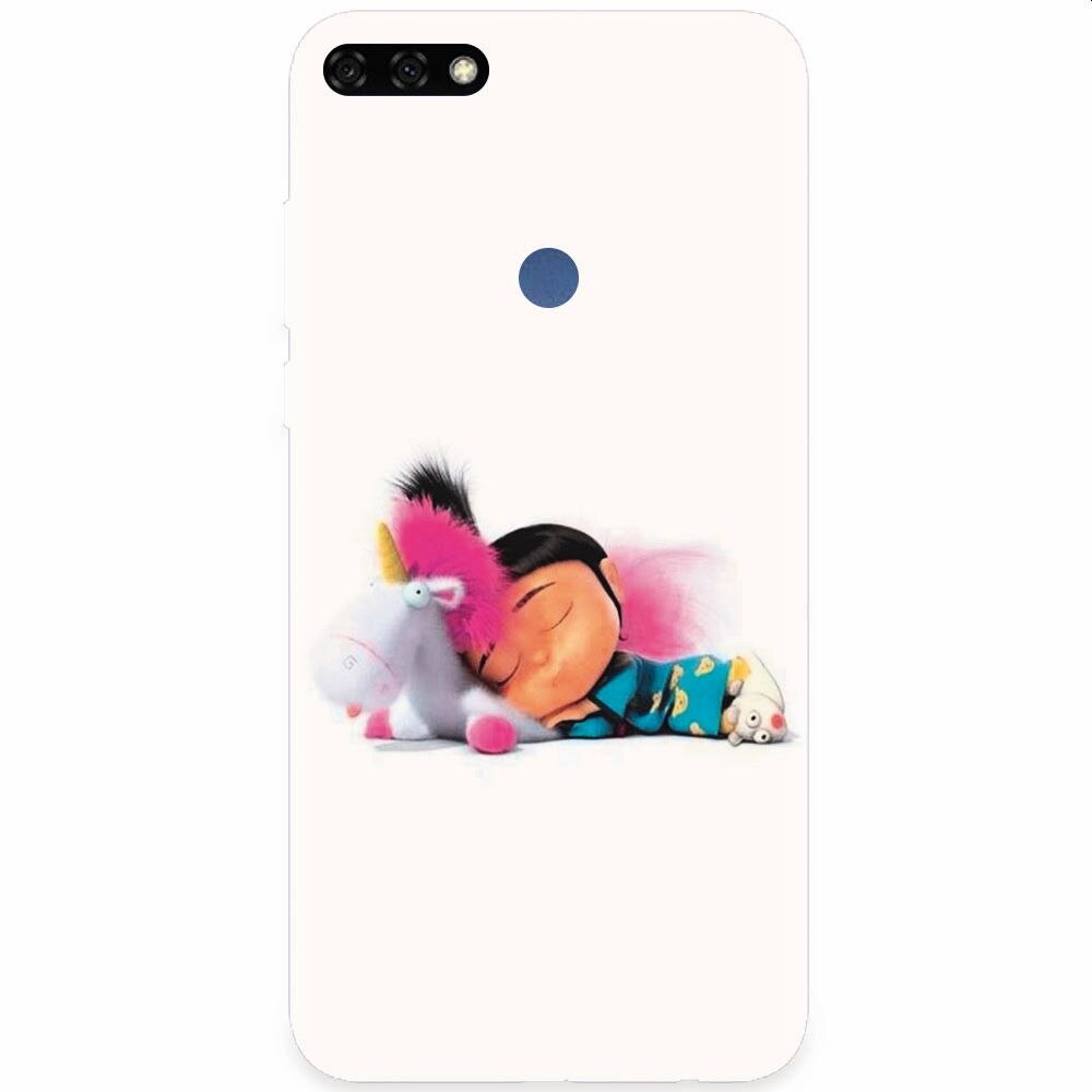 Husa silicon pentru Honor 7C, Cute Pony Love