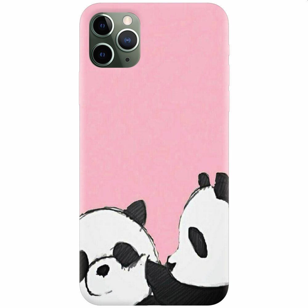 Husa silicon pentru Apple Iphone 11 Pro Max, Panda